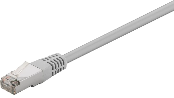 Goobay Apvalus Kabelis krosowy patchcord F/UTP kat. 5e pilka 1m (73077)