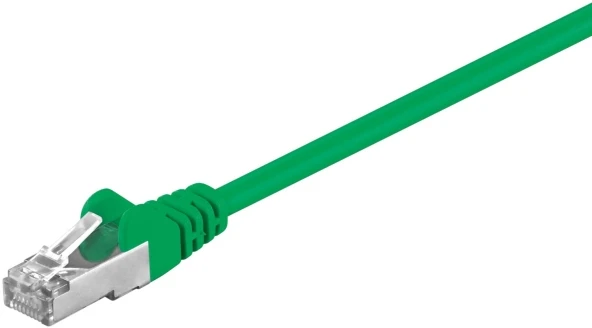 RB-LAN CAT 5e Jungties laidas, F/UTP, žalias - Laido ilgis 2 m