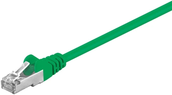 RB-LAN CAT 5e Jungties laidas, F/UTP, žalias - Laido ilgis 2 m