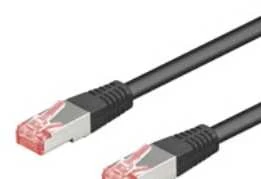 Goobay Kabelis LAN Patchcord CAT 6 S/FTP LSZH Juodas 50m