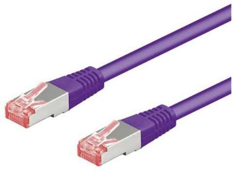 „Goobay CAT 6“ jungties kabelis, S/FTP (PiMF), alyvinis – laido ilgis 7,5 m