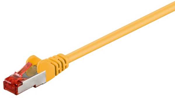 „Goobay Patch“ kabelis CAT6 S/FTP, geltonas, 20.0 m - LSOH - 68307