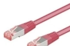 Goobay CAT 6 tinklo kabelis S/FTP (PiMF), purpurinė, 7,5 m, 7,5 m, Cat6, S/FTP (S-STP), RJ-45, RJ-45, purpurinė
