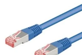 Goobay CAT 6 tinklo laidas S/FTP (PiMF), mėlynas, 3 m, Cat6, S/FTP (S-STP), RJ-45, RJ-45, mėlynas