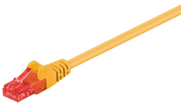 „Goobay CAT 6, U/UTP“ | Komutacinis laidas | Geltona