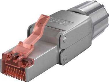 Goobay CAT 6 lauko tipo RJ45 jungtis STP, ekranuota - 5,0-8,5 mm (65940)
