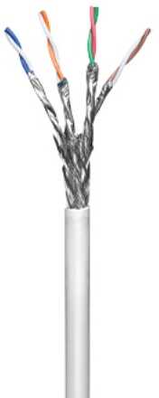 Skrętka CAT6 S/FTP CCA AWG 27/7 Goobay pilka 305m