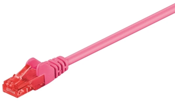 Goobay CAT 6Jungiamasis kabelis, U / UTP, violetinė - Kabelio ilgis 1,5 m