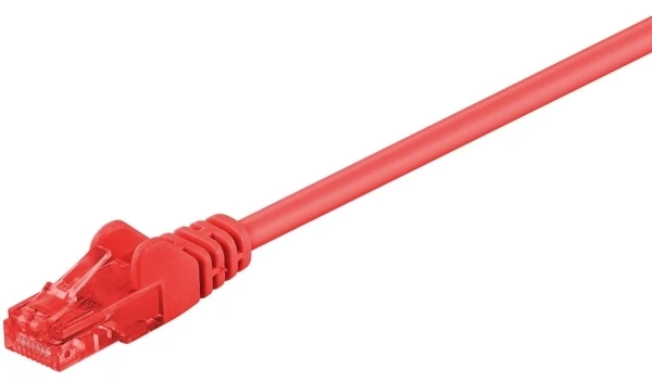 Goobay GB CAT 6 PATCH CABLE, U/UTP PUNAINEN 0.5M