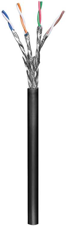 Goobay | CAT 6 Outdoor Network Cable, S/FTP (PiMF), 100 m | 57195 | U/UTP | Juodas