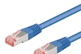 Goobay CAT 6 jungties kabelis, S/FTP (PiMF), mėlynas – laido ilgis 30 m