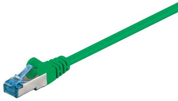 Goobay CAT 6A pataisomasis kabelis, S/FTP (PiMF), žalias, 50 m - Kabelio ilgis 50 m