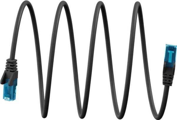 Goobay CAT 6A tinklo kabelis, U/UTP, [TechdatGeneralColor@FormatMultiValues({Value} , )