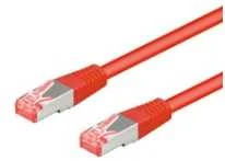 Goobay Kabelis LAN Patchcord CAT 6A S/FTP Raudona 7,5m