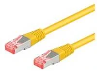 Goobay Kabelis LAN Patchcord CAT 6A S/FTP Geltona 7,5m