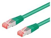 Goobay Kabelis LAN Patchcord CAT 6A S/FTP Žalias 1,5m