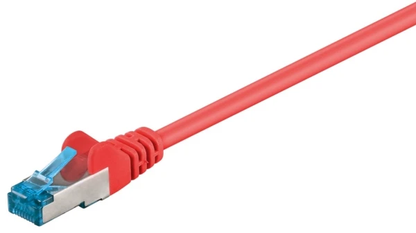 Goobay Kabelis LAN Patchcord CAT 6A S/FTP Raudona 20m