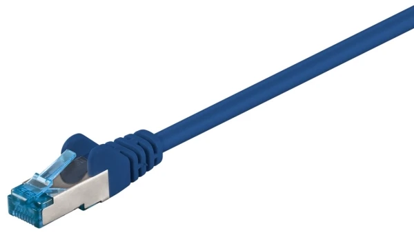 Goobay LAN Patchcord CAT 6A S/FTP laidas, mėlynas, 3m