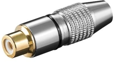 Goobay CKG 6.5 HQ B, RCA FM, nerūdijantysis plienas, 1 vnt.