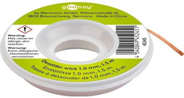 Goobay Apvalus pintas lydmetalis 1 mm x 1,5 m 45245