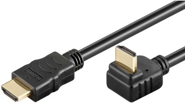 Goobay HDMI laidas su kampine jungtimi