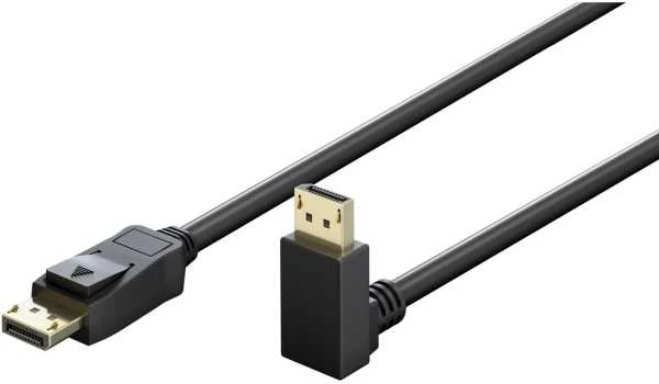 Goobay DisplayPort laidas su kampine jungtimi