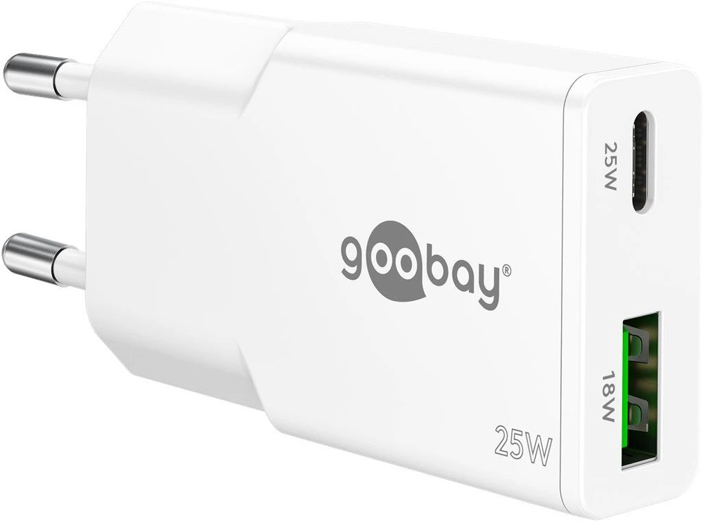 Goobay Dviejų funkcijų, vidaus, kintamosios srovės, 12 V, balta