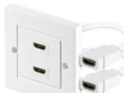 Goobay Lizdas natynkowe 2x HDMI (51723)