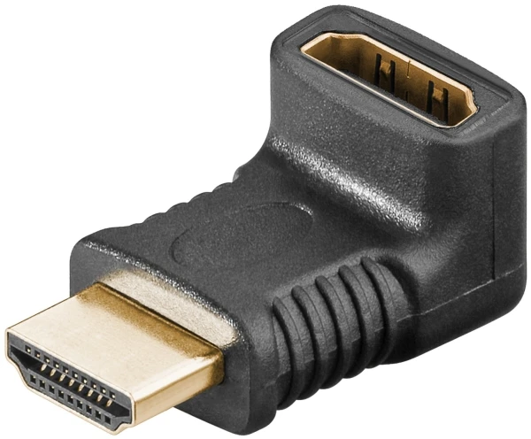 GOOBAY HDMI M-F 90 ANGLED ADAPTERIS