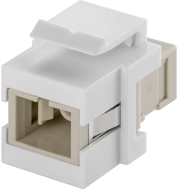 Goobay Keystone moduł światłowodowy - SC-Simplex > SC-Simplex - 80017
