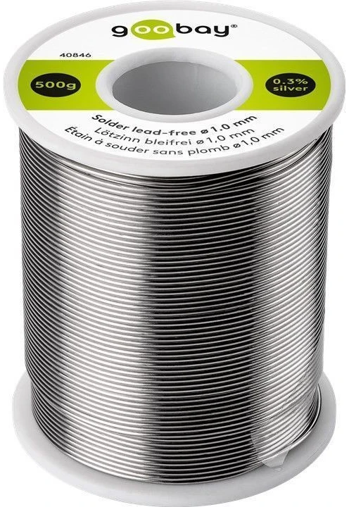 Goobay bešvinė skarda 1mm, 500g 40845