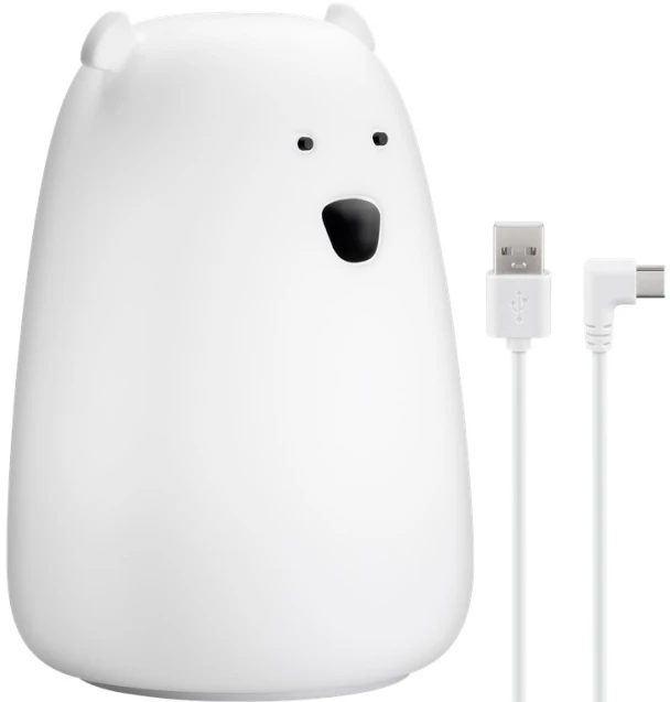Goobay LED naktinė lemputė "Polar Bear", LED, stovi atskirai, berniukui/mergaitei, baterijomis