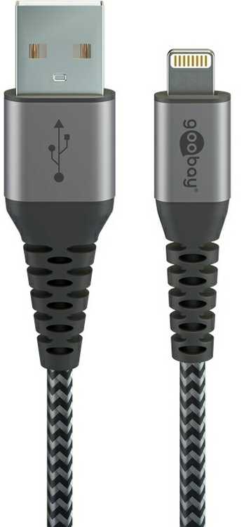 Goobay | Sinchronizavimo ir įkrovimo laidas | 49269 | „Apple Lightning“ prie A tipo USB
