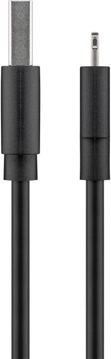 Goobay Lightning USB įkrovimo ir sinchronizavimo laidas, 2m, juodas