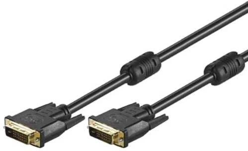Goobay GB DVI CABLE 1.8M, DVI-D-DVI-D, DUAL-LINK 24+1 PIN