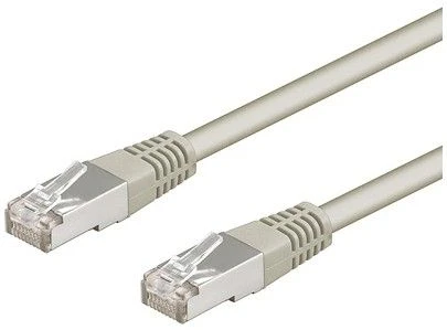 Goobay F/UTP tinklo kabelis cat. 5e CCA pilkas 1,5 m (95535)
