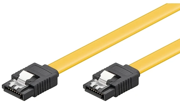 Goobay TecLine SATA - SATA, 0.3m, Geltonas (39903800)
