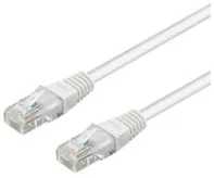 Goobay Kabelis łączący RJ-45, Cat 6 , U/UTP, balta, 1.5 m (95598)