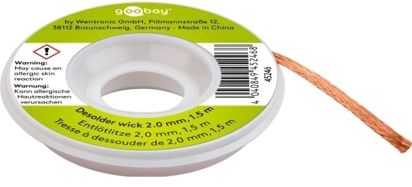„Goobay“ litavimo pynimo juosta 2 mm x 1,5 m 45246
