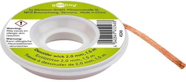 „Goobay“ litavimo pynimo juosta 2 mm x 1,5 m 45246
