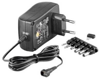 „Goobay“ universalus maitinimo šaltinis 3 V - 12 V, maks. 18 W