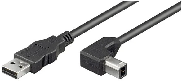 Kabelis USB Goobay USB-A - USB-B 3 m Juodas (68733)