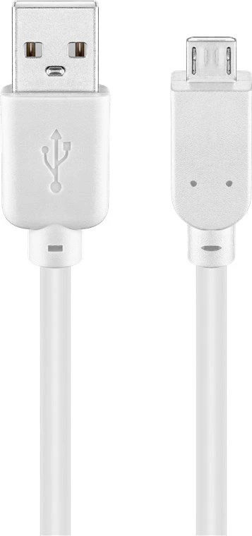 Goobay USB-A USB laidas – 5 m baltas (96195)