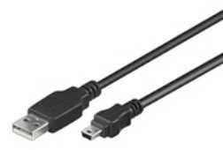 Goobay USB 2.0 A - Mini-B laidas, 0,3 m
