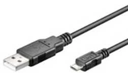 Goobay | 93920 USB 2.0 Hi-Speed kabelis | USB-A į mikro-USB USB 2.0 kištukas (A tipas) | USB 2.0 mikro kištukas (B tipas)