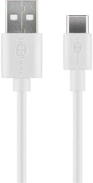 Kabelis USB Goobay Baltas (RB38677)