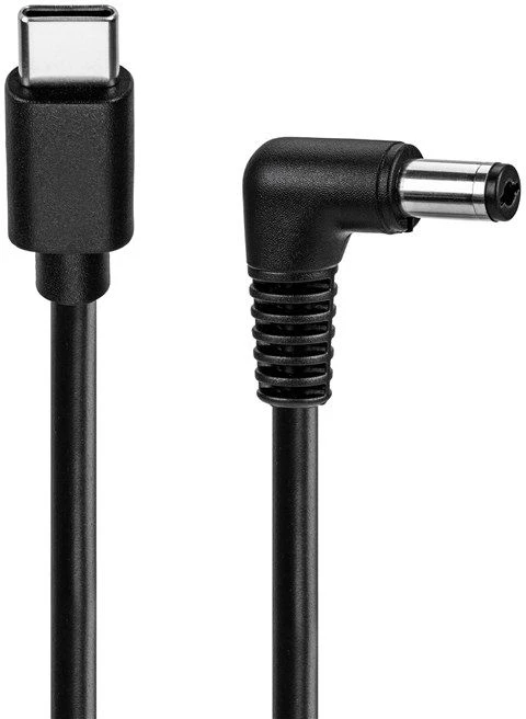 Goobay USB-C™ į nuolatinės srovės 5 V / 3 A laidas, 1,5 m - laido ilgis 1,5 m