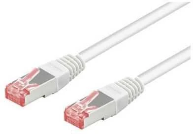 „Good Connections“ jungiamasis kabelis Cat.6 S/FTP 1 m Baltas (8060-010W)
