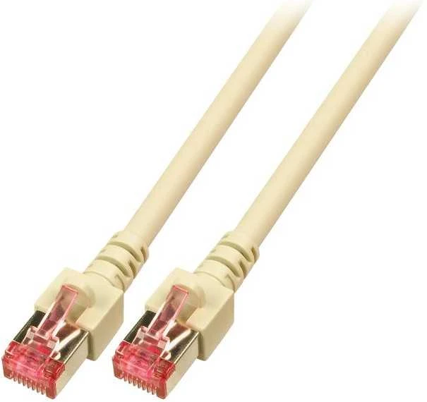 Good Connections Geri ryšiai RNS Komutacinis kabelis su Rastnasenschutz, kat. 6, S/FTP, PiMF, PVC, 250MHz, pilka, 10m, geri ryšiai (8060-100)