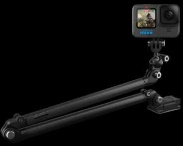 GOPRO BOOM + KLIPINIAI MONTAVIMAI